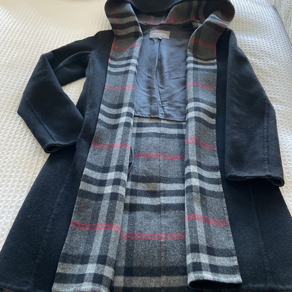 Marisfrolg Wool Coat with Hood - Picture 7 of 16